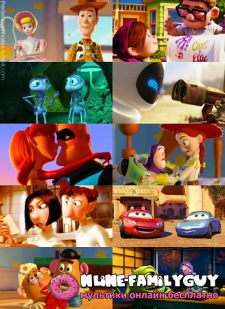 Самые кассовые мультфильмы студии Pixar
